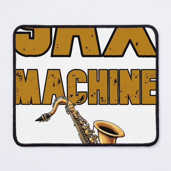 Item preview, Sax Machine – Vintage Jazz Power designed and sold by halibutgoatramb.