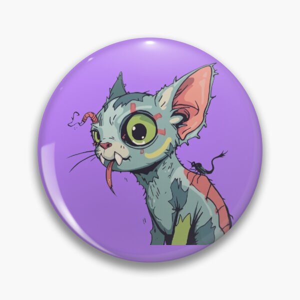 Item preview, Gremlin Cat Cute Creepy Mischievous Kitten Art designed and sold by fattahovich.