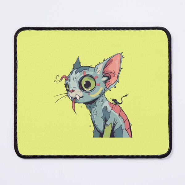 Item preview, Gremlin Cat Cute Creepy Mischievous Kitten Art designed and sold by fattahovich.