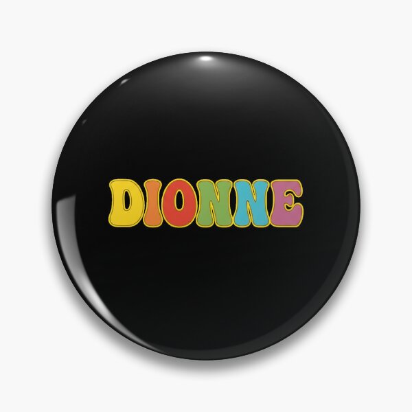 Item preview, ❤️ Dionne Personalized Name Wavy Retro Shirt, Coffee Mug, Sticker Gift designed and sold by HelixPedia.