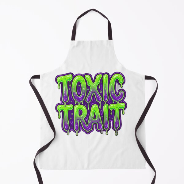 Item preview, Toxic Trait Neon Slime Dripping Typography designed and sold by ryanguas.