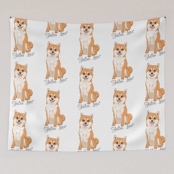 Item preview,  Cute Shiba Inu Cartoon Dog ∣ Kawaii Shiba Inu Puppy Gift ∣ Dog Lovers designed and sold by SPARKLES-design.