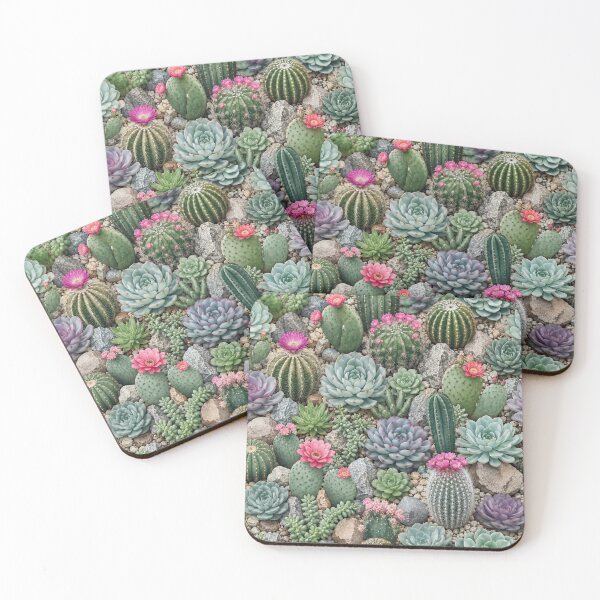 Item preview, Vibrant Succulent and Cactus Garden designed and sold by Owcomm.