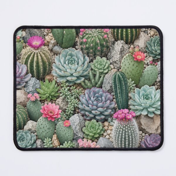 Item preview, Vibrant Succulent and Cactus Garden designed and sold by Owcomm.