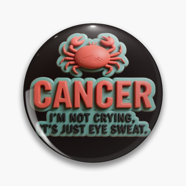 Item preview, cancer i'm not crying colorful typographic funny zodiac design designed and sold by SmashingDeals.
