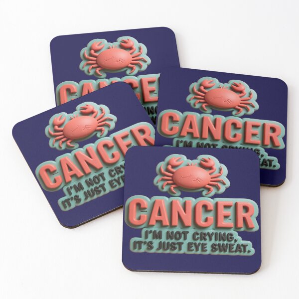 Item preview, cancer i'm not crying colorful typographic funny zodiac design designed and sold by SmashingDeals.