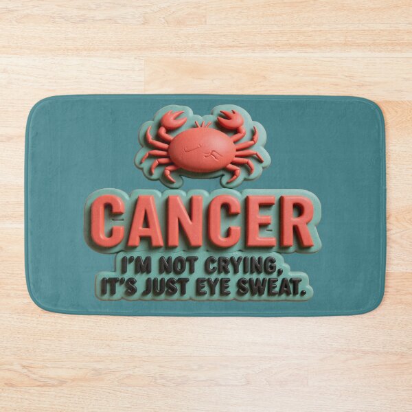Item preview, cancer i'm not crying colorful typographic funny zodiac design designed and sold by SmashingDeals.