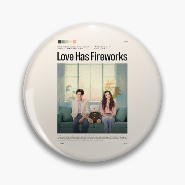 Item preview, Love Has Fireworks Cdrama (2026), TV Series designed and sold by PinkandP.