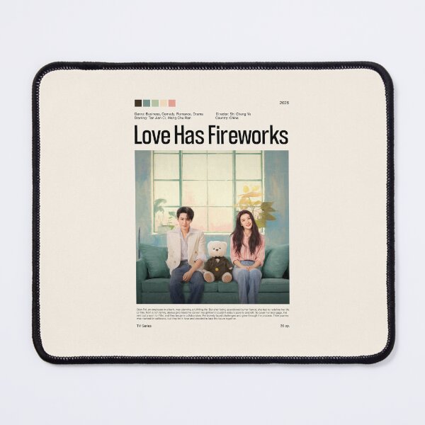Item preview, Love Has Fireworks (Drama chino, 2026), Serie de televisión designed and sold by PinkandP.