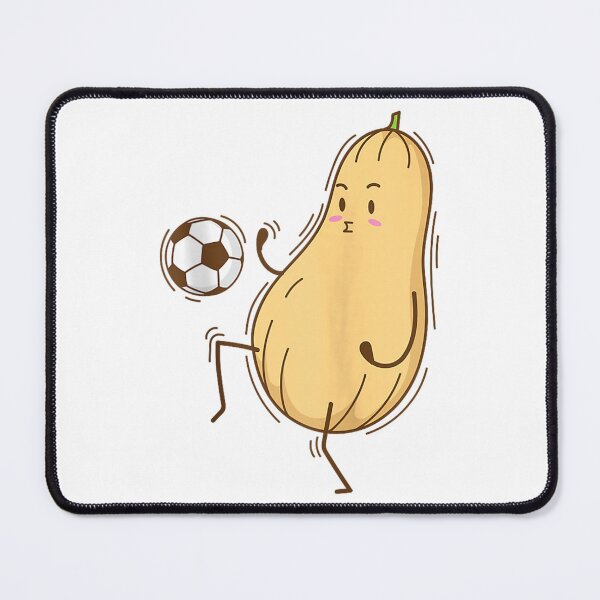 Item preview, Cute Butternut Squash Playing Soccer Funny Vegetable Soccer Player Kids Fall Sports Gift designed and sold by kiralynstration.