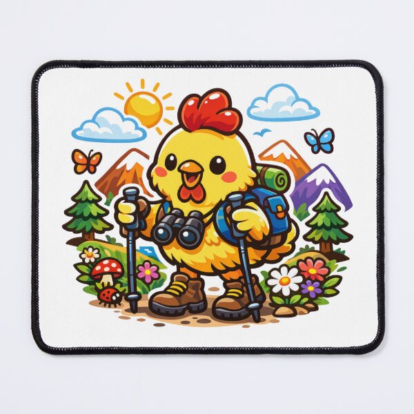 Item preview, Mountain Trekker Chick designed and sold by Chill Chicken Studio.