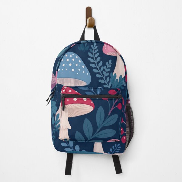 Item preview, Midnight Forest Mushroom Botanical Pattern designed and sold by Owcomm.