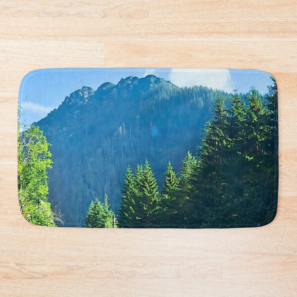 Item preview, Carpathian Forest Road – Romania Mountain Print designed and sold by MSMPrintDesign.