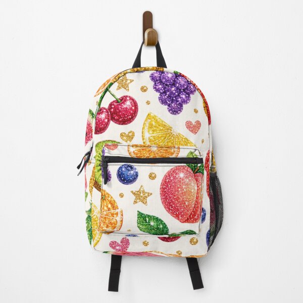Item preview, Glittery Rainbow Mixed Fruits Seamless Pattern designed and sold by Aramdesing.
