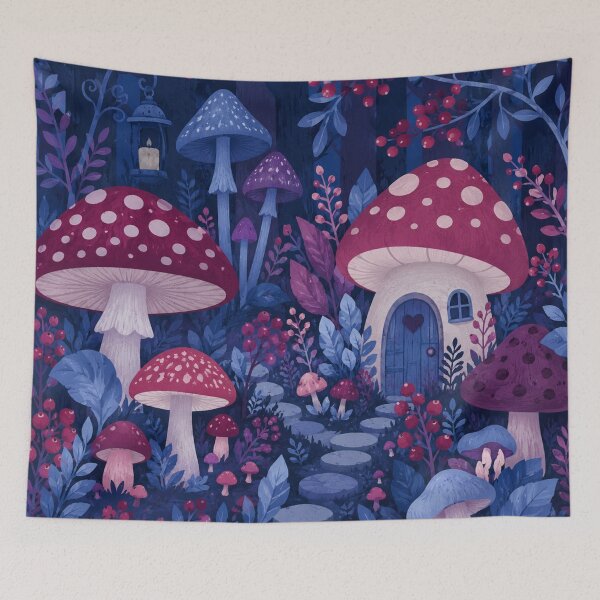 Item preview, Magical Mushroom Forest Home designed and sold by Owcomm.