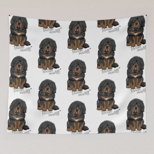 Item preview, Tibetan mastiff- black designed and sold by SPARKLES-design.