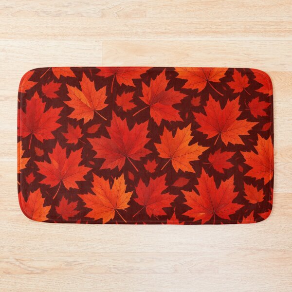 Item preview, Autumn Maple Leaves Pattern designed and sold by Owcomm.