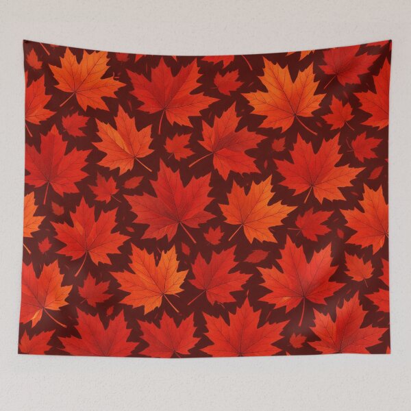 Item preview, Autumn Maple Leaves Pattern designed and sold by Owcomm.