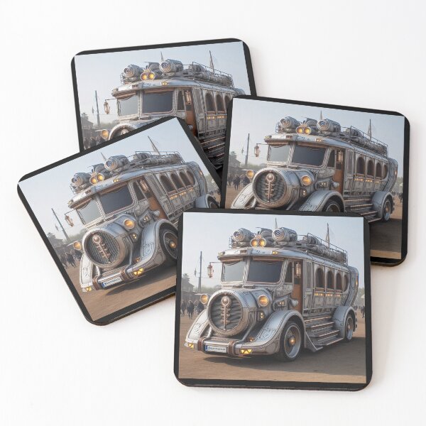 Item preview, 21st Century Van – Retro-Futuristic Journey designed and sold by Kunoichi-34.