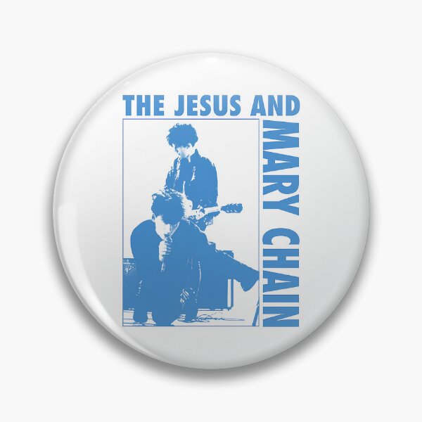 Item preview, Jesus and Mary Chain Retro Blue designed and sold by melfeder.