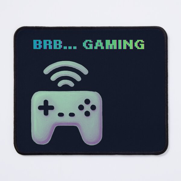 Item preview, BRB... Gaming | Pastel Pixel Gamer Controller | Retro Video Game Design designed and sold by VariusDesigns.