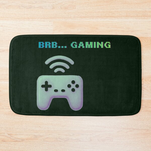 Item preview, BRB... Gaming | Pastel Pixel Gamer Controller | Retro Video Game Design designed and sold by VariusDesigns.