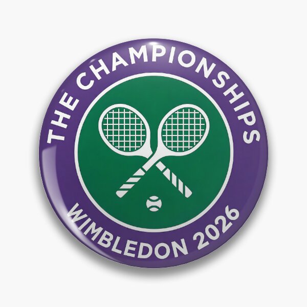 Item preview, Wimbledon 2026 Champions Tennis Championship Emblem designed and sold by Abeshinobi.