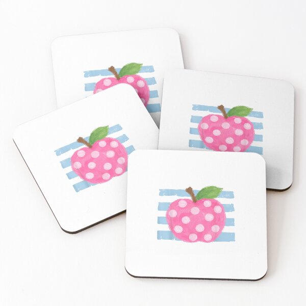 Item preview, Pink Polka Dot Apple Teacher Back to School Cute Classroom Student Teaching Gift designed and sold by kiralynstration.