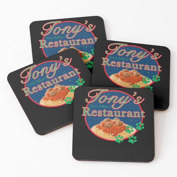 Item preview, for Tony's Town Square Restaurant Featuring a Plate of Spaghetti designed and sold by RLatvia.