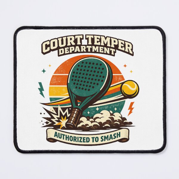 Item preview, Court Temper Department Authorized To Smash designed and sold by Concrete Coffee Studio.