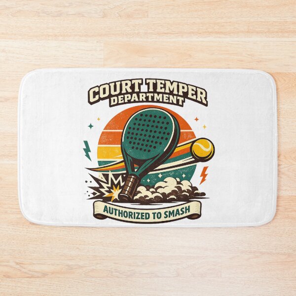 Item preview, Court Temper Department Authorized To Smash designed and sold by Concrete Coffee Studio.