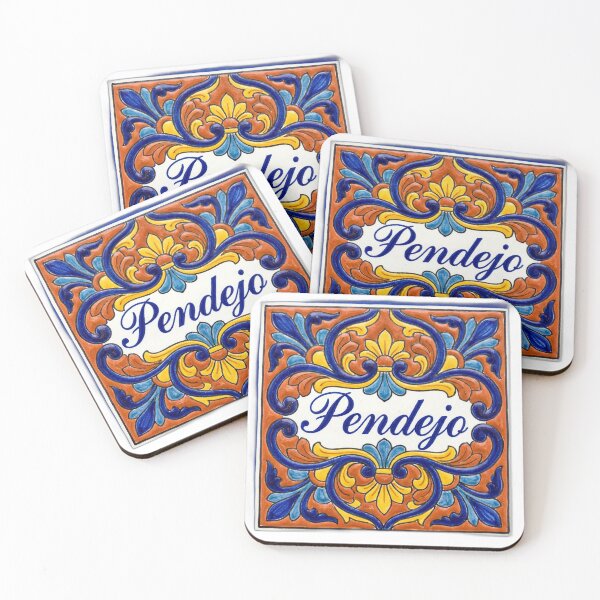 Item preview, Pendejo Mexican Talavera Tile Funny Insult designed and sold by ryanguas.