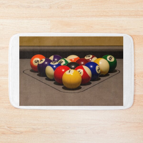 Item preview, Colorful Pool Balls Scattered on Table For Billiards Play designed and sold by Nmallia.