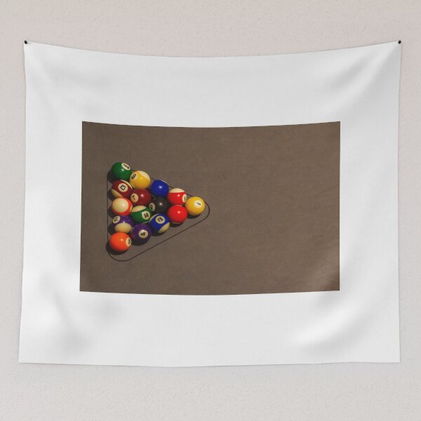 Item preview, Colorful Pool Balls Scattered on Table For Billiards Play designed and sold by Nmallia.