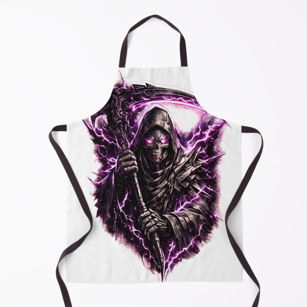 Item preview, Cyberpunk Grim Reaper Purple Lightning designed and sold by RiteshCenter .