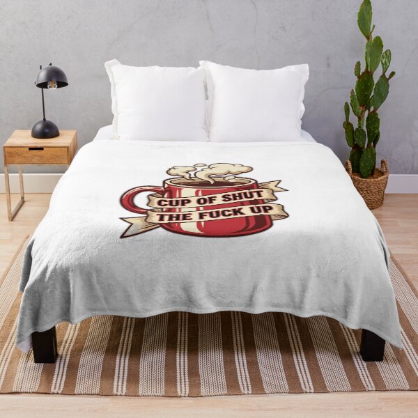 Item preview, Cup of Shut Up Funny Retro Diner Coffee Humor designed and sold by ryanguas.