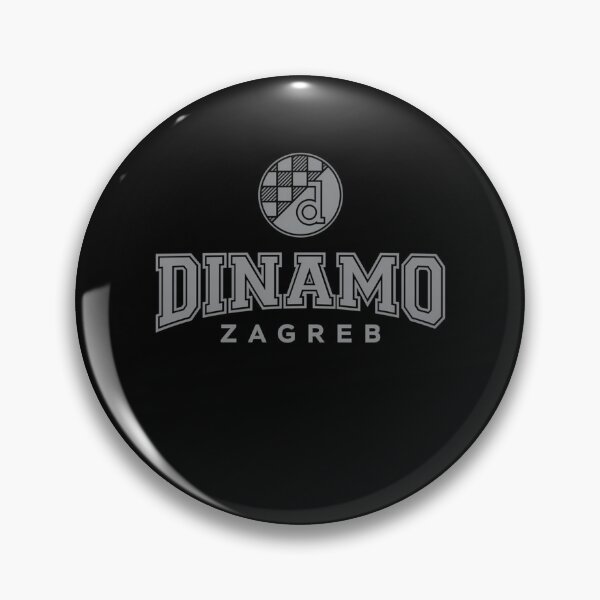 Item preview, Gray Dinamo Zagreb Text Below a Circular Crest with a Checkered designed and sold by ujjawal.