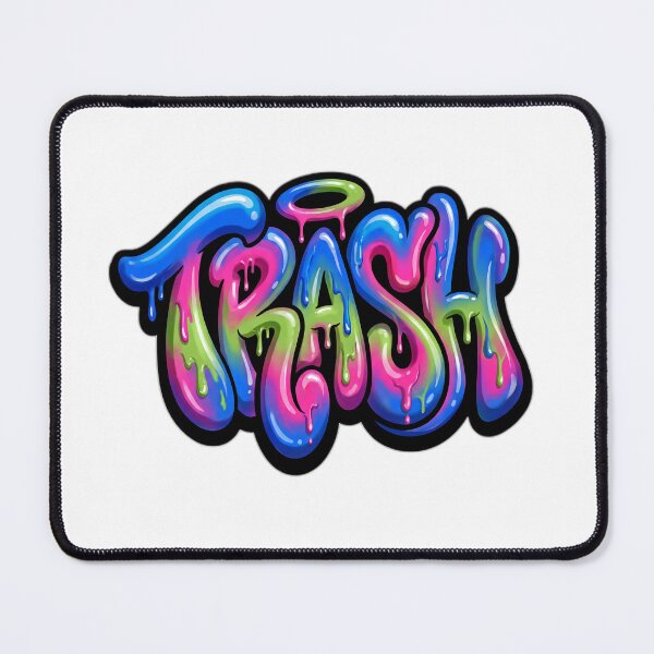 Item preview, Trash Vibrant Bubble Graffiti Street Art Humor designed and sold by ryanguas.