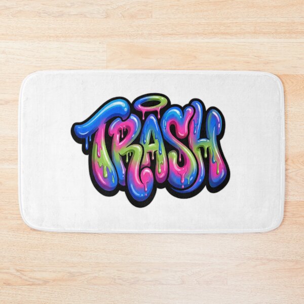 Item preview, Trash Vibrant Bubble Graffiti Street Art Humor designed and sold by ryanguas.