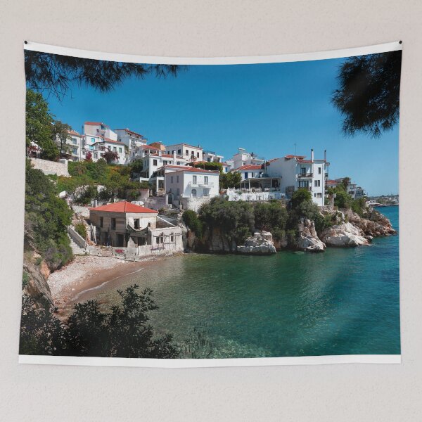 Item preview, Skiathos Old town Vista  designed and sold by hawkie.