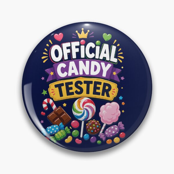Item preview, Taste Adventure Official Candy Tester- Fun Sweet Treat Typography Design for Candy Lovers designed and sold by Huddy-clothes.