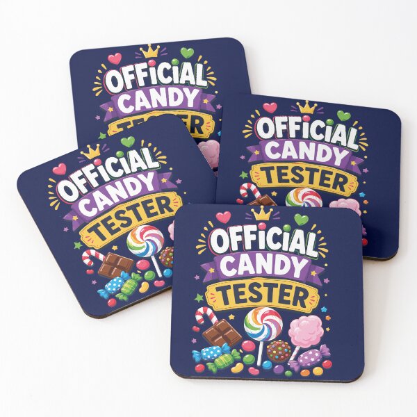 Item preview, Taste Adventure Official Candy Tester- Fun Sweet Treat Typography Design for Candy Lovers designed and sold by Huddy-clothes.