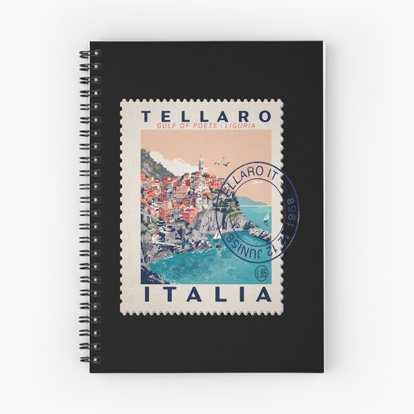 Item preview, Tellaro Italy Gulf of Poets Postage Stamp Sticker designed and sold by stickercuffs.