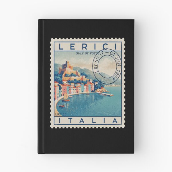Item preview, Lerici Italy Gulf of Poets Postage Stamp Sticker designed and sold by stickercuffs.
