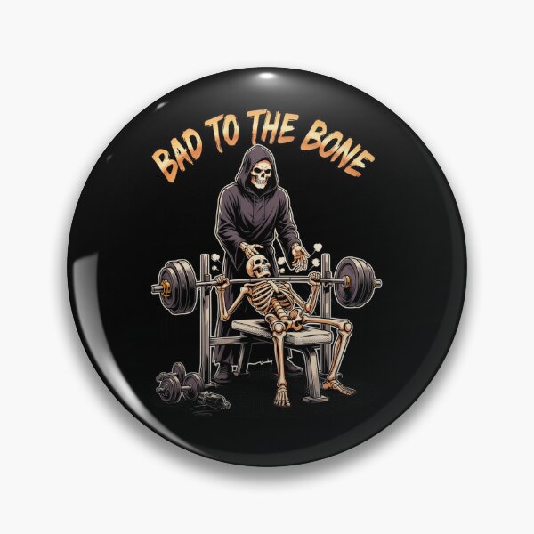 Item preview, Bad to the Bone designed and sold by halibutgoatramb.