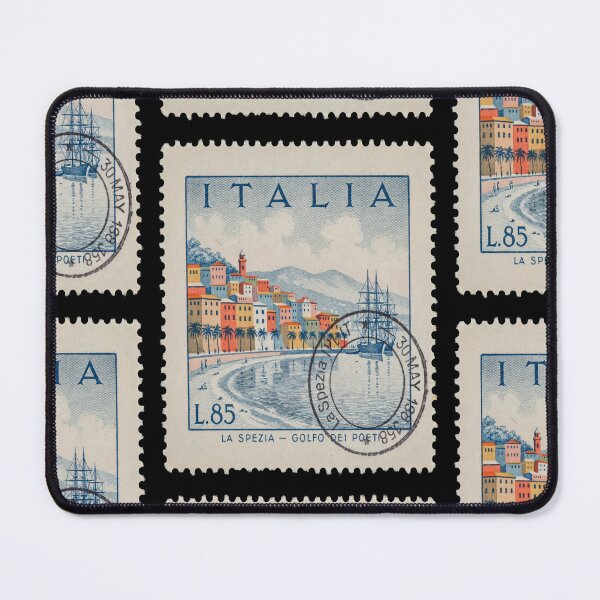 Item preview, La Spezia Italy Gulf of Poets Postage Stamp designed and sold by stickercuffs.