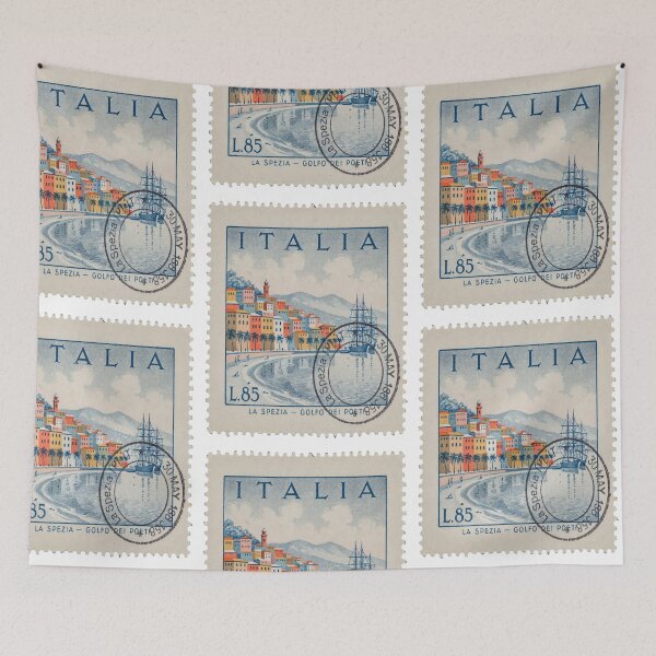 Item preview, La Spezia Italy Gulf of Poets Postage Stamp designed and sold by stickercuffs.