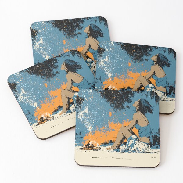 Item preview, Starry Beach Vibes Pop Art designed and sold by Banal25.