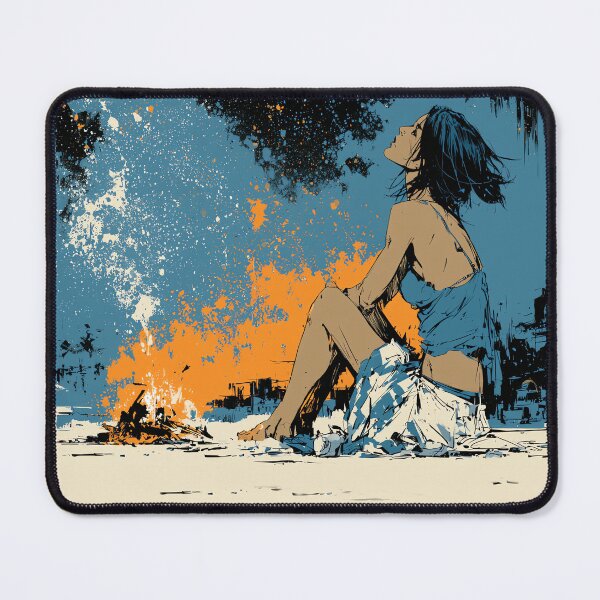 Item preview, Starry Beach Vibes Pop Art designed and sold by Banal25.