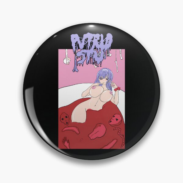 Item preview, Anime Girl Bathed In Red Liquid designed and sold by AMINI2002.